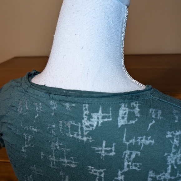 GREEN BAY PACKERS Short Sleeve Burnout Green NFL Tshirt Small - Picture 6 of 10